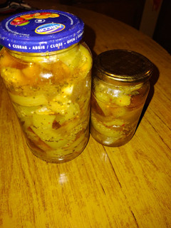 Una foto de Berenjenas en escabeche (súper fácil)