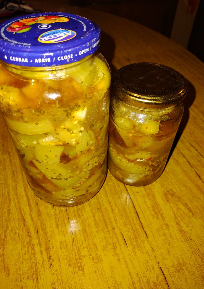 Una foto de Berenjenas en escabeche (súper fácil)