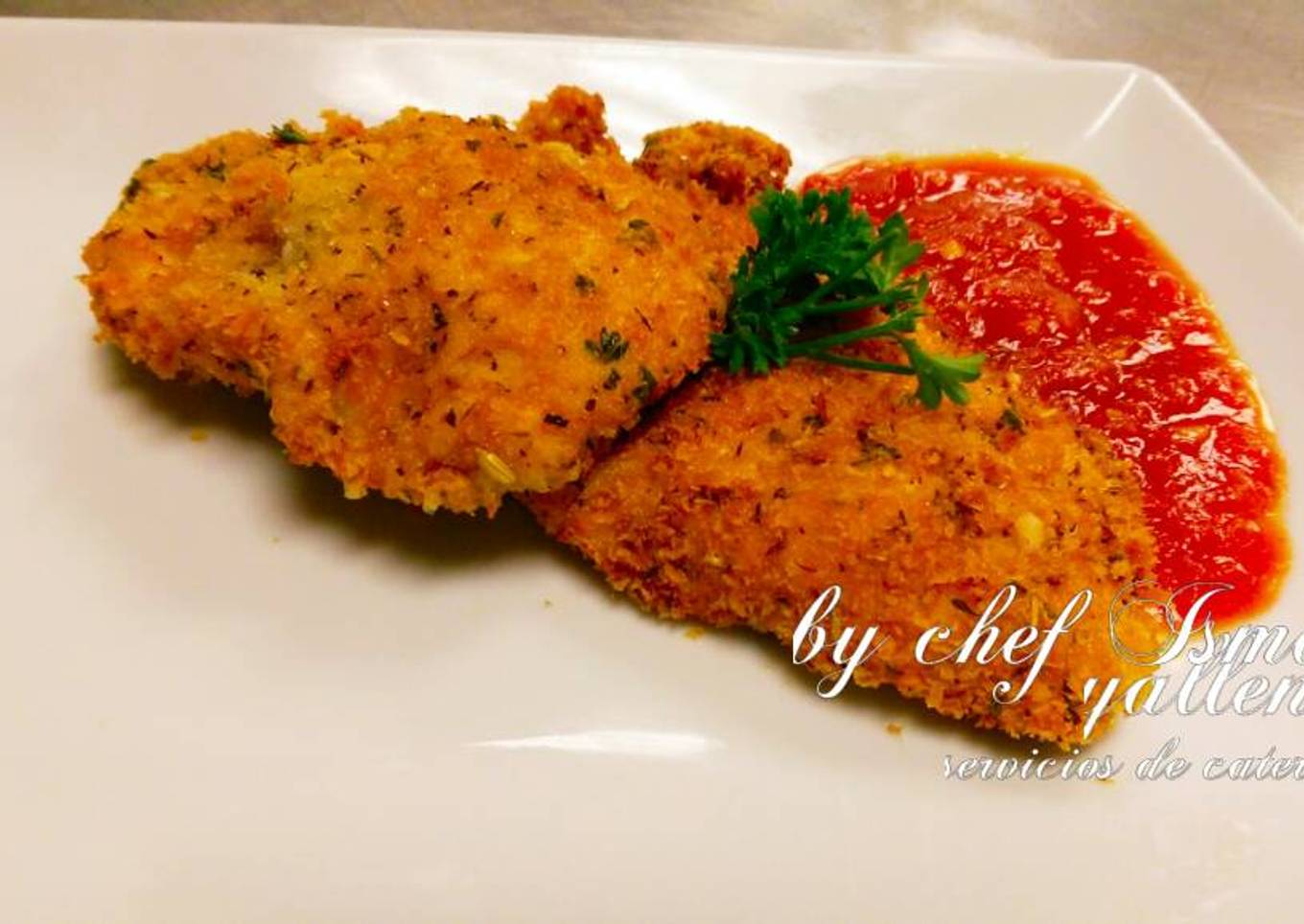 Milanesa de pollo