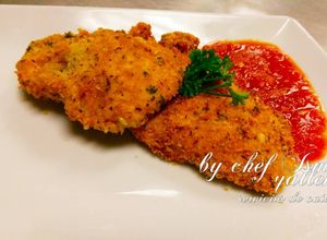 Una foto de Milanesa de pollo