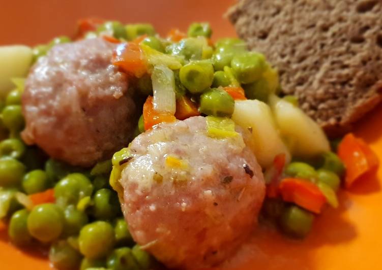 Polpette arcobaleno