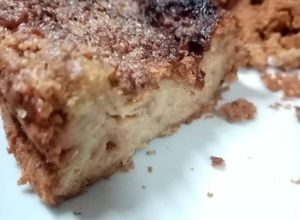 Una foto de Budín de pan SECO e integral