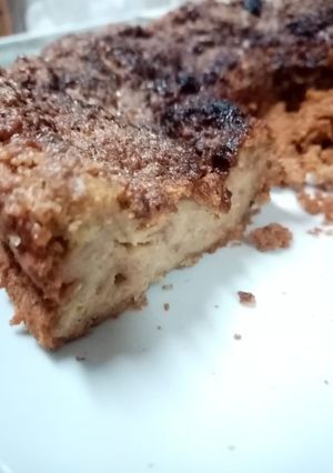Una foto de Budín de pan SECO e integral