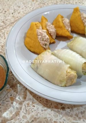 Foto resep Sawi Gulung Isi Ayam Tahu