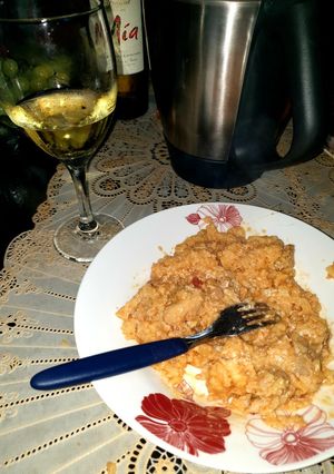 Una foto de Paella Marinera Placeteña (En Thermomix)