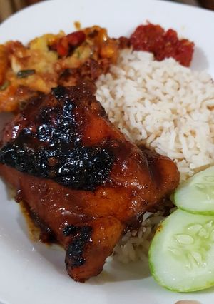 Foto resep Ayam bakar wong solo simple