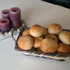 A picture of Swedish Rye Bread Buns.