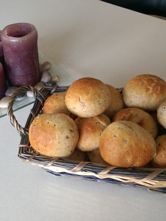 A picture of Swedish Rye Bread Buns.