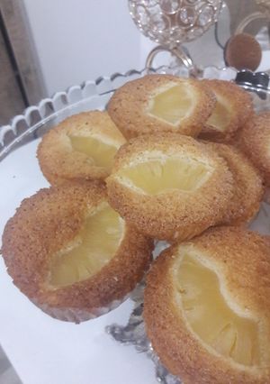 عکسی از دستور پای کیک آناناس
