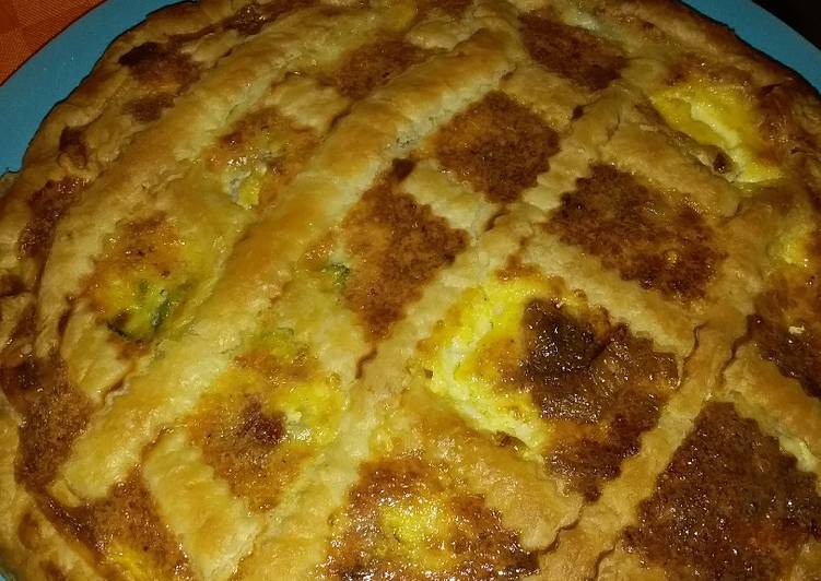 How to Prepare Fatto in casa Torta salata alle zucchine