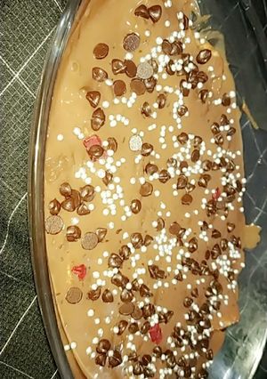 A picture of Chocolate bread pudding.