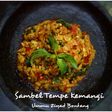 Sambal Tempe Kemangi