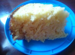 Una foto de Pan de elote sin horno