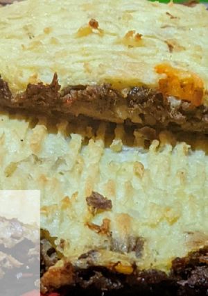 A picture of Shepherd pie.