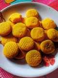ম্যাঙ্গো নানখাতাই বিস্কুট(mango nankhatai biscuit recipe in Bengali)