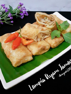 Foto resep Lumpia Ayam Jamur