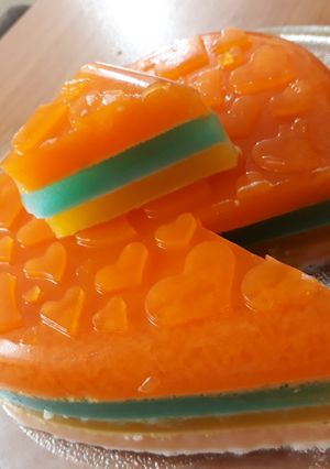 عکسی از دستور ژله بستنی