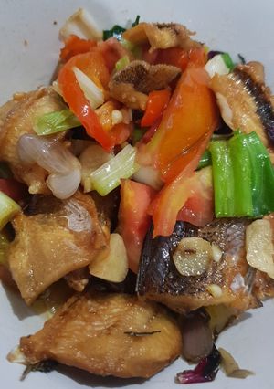 Foto resep Ikan Asin Gabus Sambal Matah