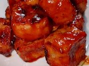 Gambar tahu saus bbq