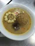 Caldo de bolas de verde