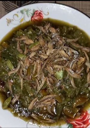 Foto resep Resep sambal cabe hijau