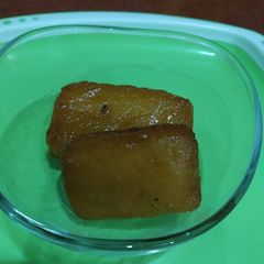 A picture of Suji ke Gulab Jamun.