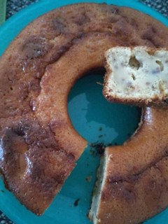 Una foto de Budín navideño con frutos secos!