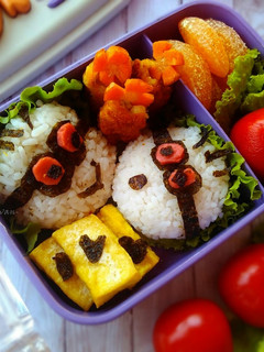 Foto resep Bento Nasi Minion Tahu Tempe, unik sederhana