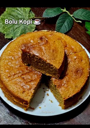 Foto resep Bolu Kopi☕️😋_ 3 Telur-Metode All in One