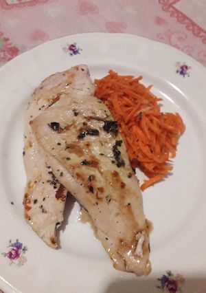 Foto di Petto di pollo con aceto balsamico