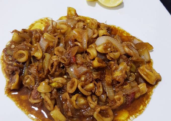 Resep Cumi goreng mentega, Lezat