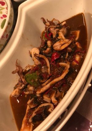 Foto resep Cumi sambal kemangi