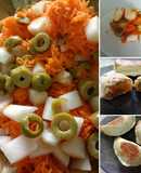 Empanadas de Pera, Zanahorias y Aceitunas