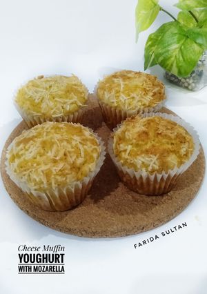 Foto resep Cheese Muffin Yoghurt with Mozzarella