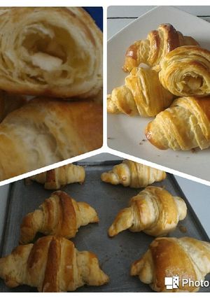 Foto resep Croissant tanpa lipat melipat adonan