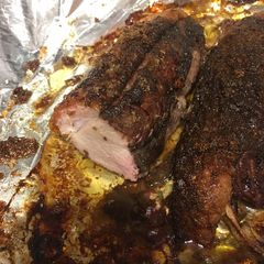 A picture of Baked duck breast from frozen keto.