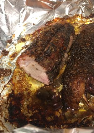 A picture of Baked duck breast from frozen keto.