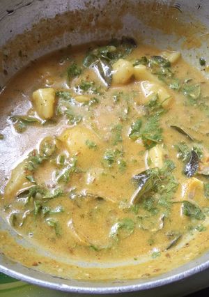 A picture of Dahiwale Aloo.
