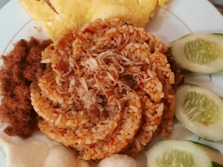 Langkah Mudah untuk Membuat Nasgor ayam, Enak Banget