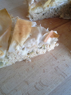 Cukkinis-húsos pite recept fotója