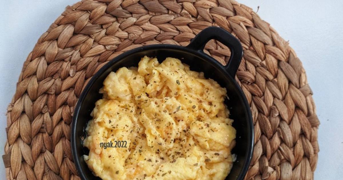 Resep Scramble Egg ala McD oleh Nyak Haikal Cookpad