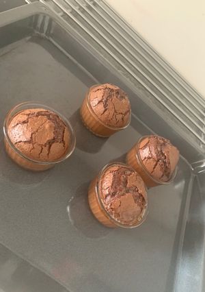 Une photo de Fondants au chocolat en ramequins