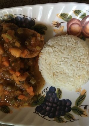 Una foto de Lengua guisada