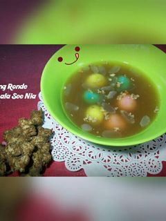 Foto resep Wedang Ronde Pelangi