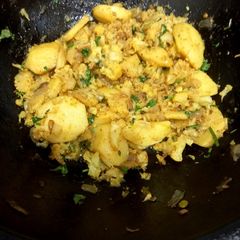A picture of Ghobi aloo.
