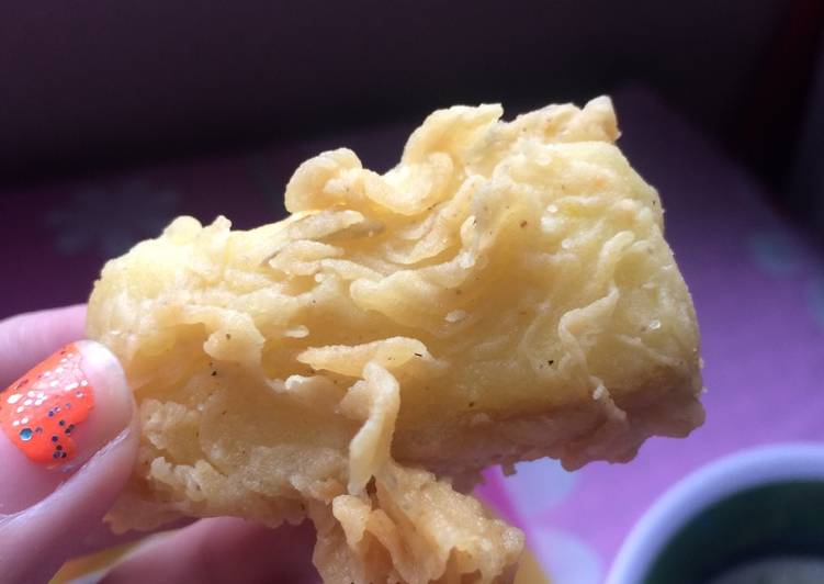 Tahu crispy goreng tepung