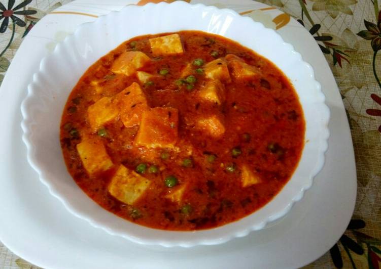 Matar paneer Masala