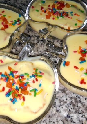 केक कस्टर्ड (Cake custard recipe in hindi) रेसिपी मुख्य फोटो