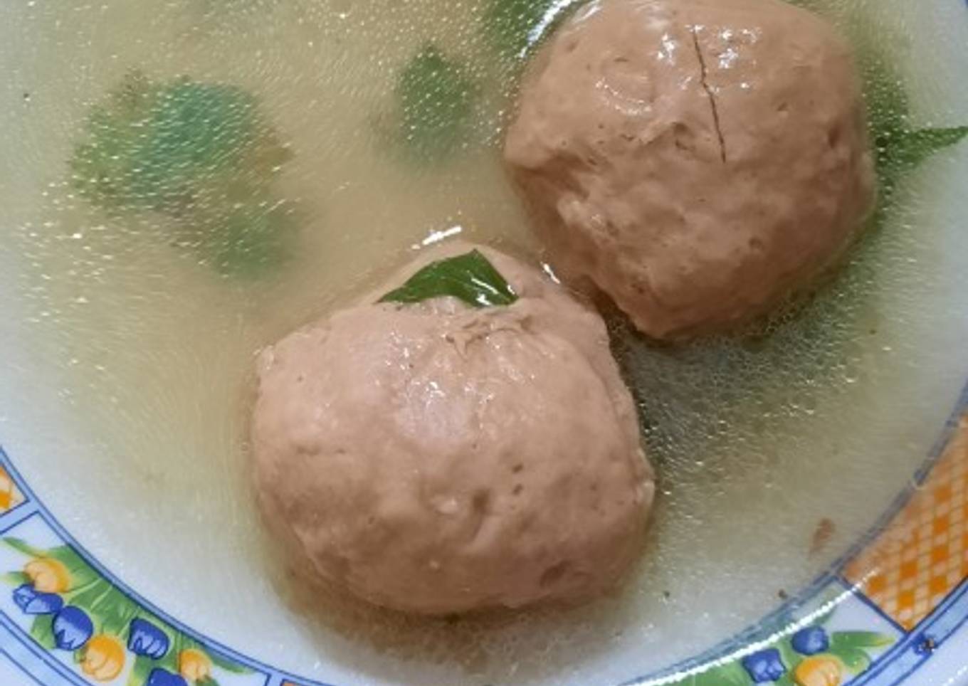 Kuah bakso sederhana