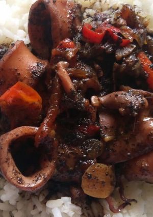 Foto resep Cumi Kuah Hitam